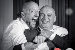 link Nick, rechts Rob link Nick, rechts Rob