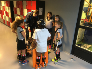 wedstrijdbespreking (op de gang)